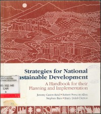 Strategies for national sustainable development : A handbook for their planning and implementation