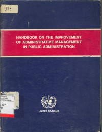 Handbook on the improvement of administrative management in public administration